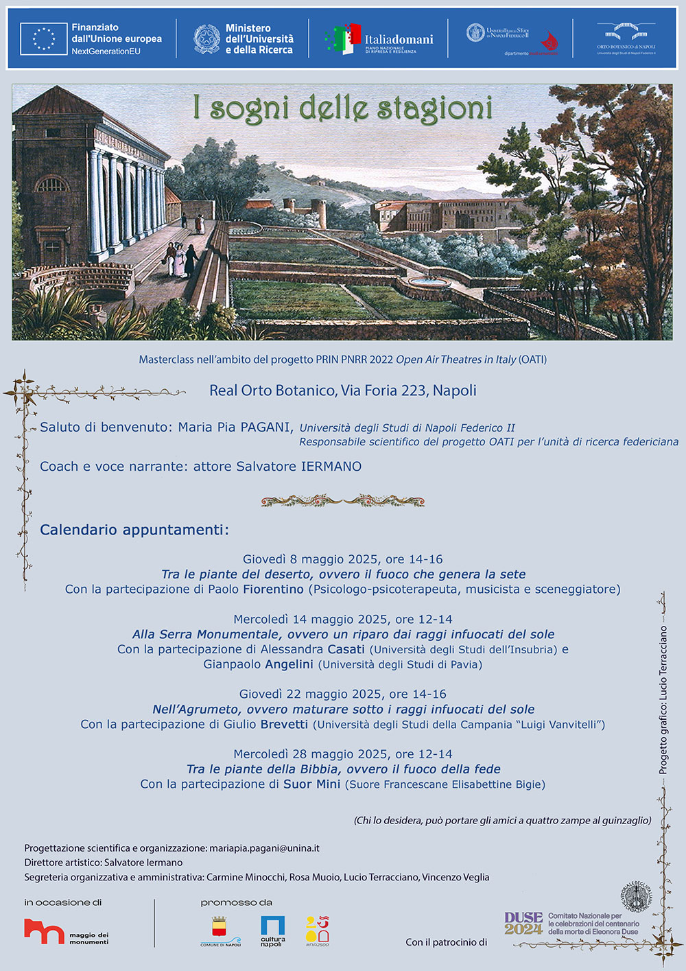 2025 05 Maggio dei monumenti masterclass locandina