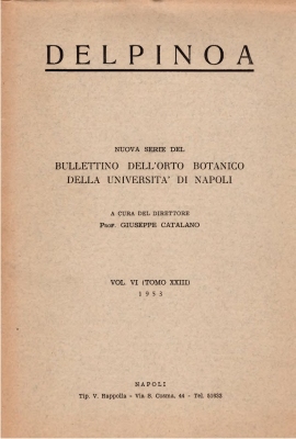 Delpinoa, VI 1953