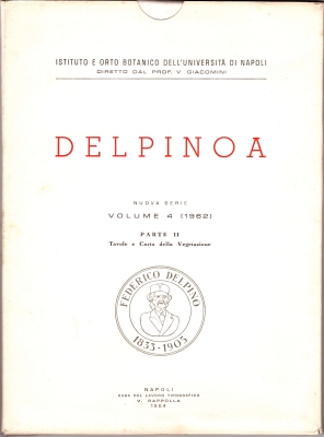 Delpinoa, n.s., 04 (II parte) 1962 [1964]. Tavole e Carta della Vegetazione