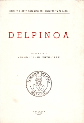 Delpinoa, n.s., 14-15. 1972-73 [1975]