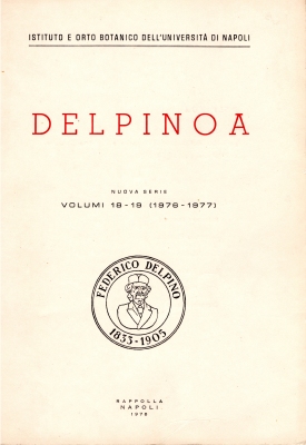 Delpinoa, n.s., 18-19. 1976-77 [1978]