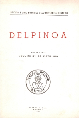 Delpinoa, n.s., 21-22. 1979-80 [1981]