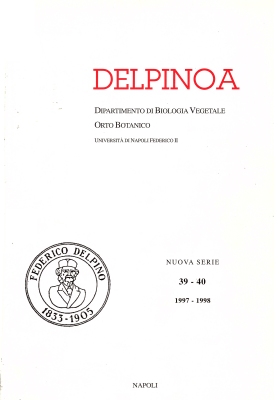 Delpinoa, n.s., 39-40. 1997-98 [2000]